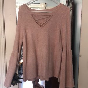 Pink American Eagle sweater